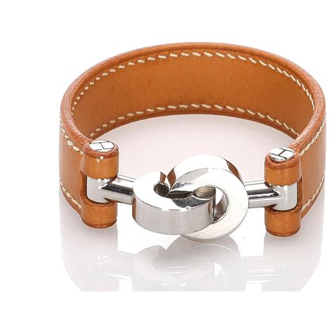 bracelet femme cuir hermes|authentic hermes bracelet.